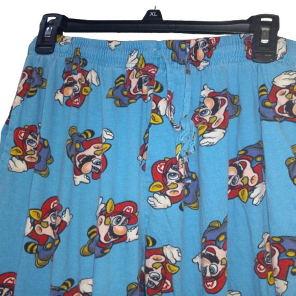 Super Mario Nintendo Boys Medium Lounge Sleep Pants - Picture 3 of 6